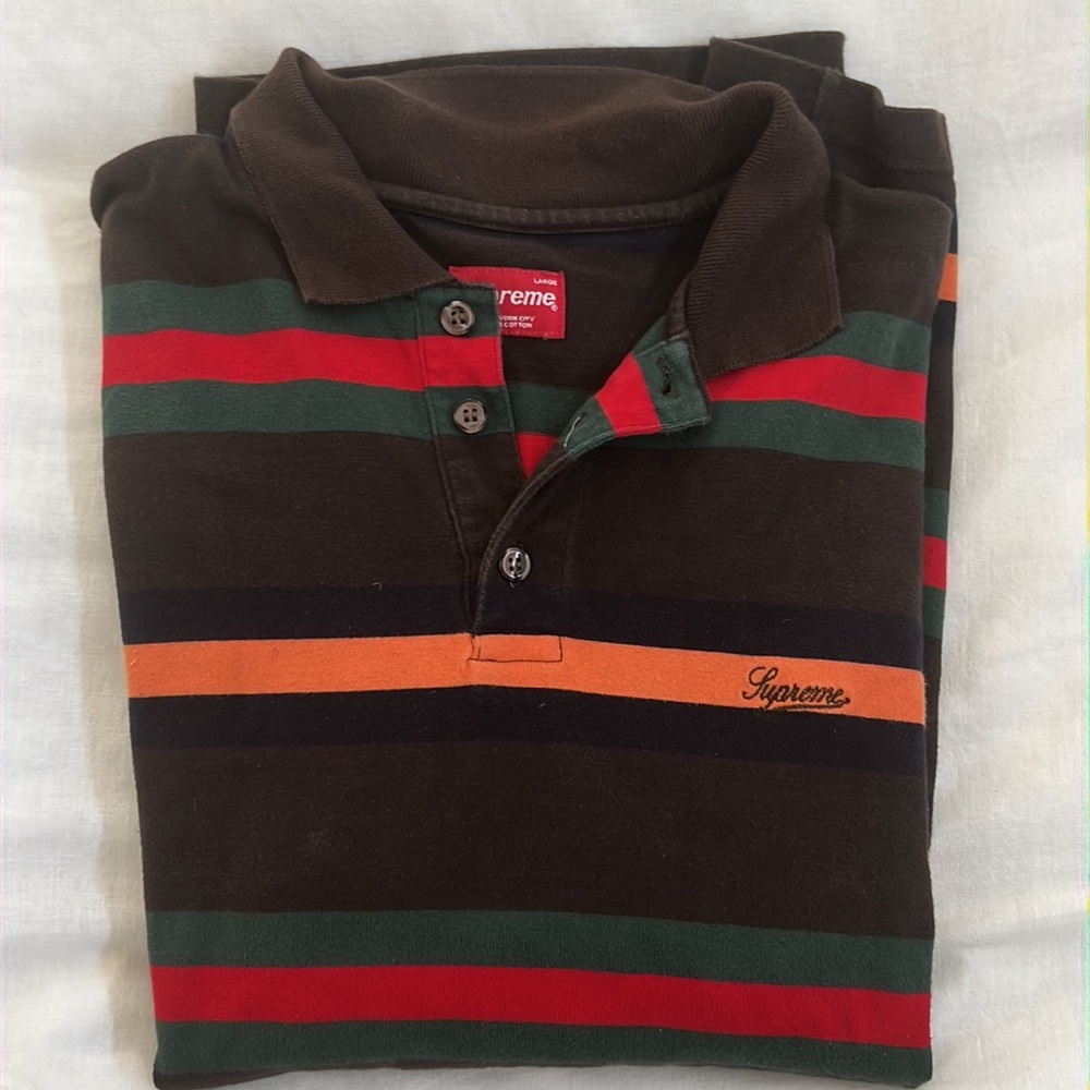 Supreme long sleeve polo